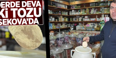 Her Derde Deva Bitki tozu Yüksekova'da