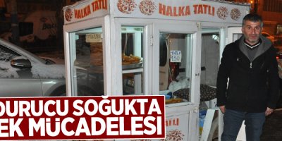 Yüksekova'da Dondurucu soğukta ekmek mücadelesi