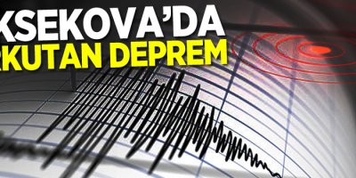 Yüksekova'da deprem!