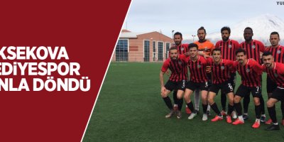 Yüksekova Belediyespor, 3 puanla döndü