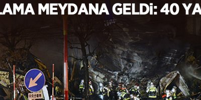 Patlama meydana geldi: 40 yaralı