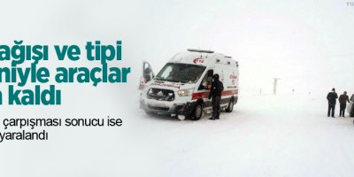 Kar yağışı ve tipi nedeniyle araçlar mahsur kaldı