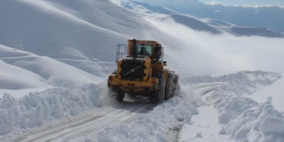 92 köy ile 200 mezra yolu ulaşıma kapandı