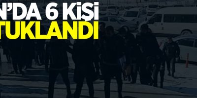Van'da 6 kişi tutuklandı