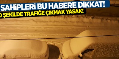 Araç sahipleri bu habere dikkat!