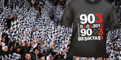Beşiktaş'tan derbi tişörtü