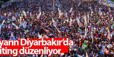 HDP yarın Diyarbakır’da miting düzenliyor