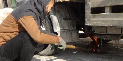 Hakkari’de dondurucu soğuk etkili oluyor