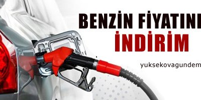 Benzin fiyatında indirim