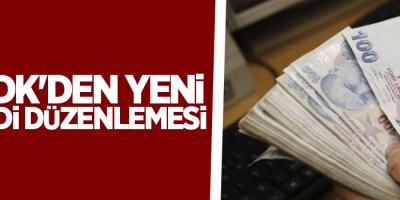 BDDK'den yeni kredi düzenlemesi