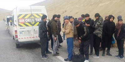 Van'da 41 kaçak göçmen yakalandı