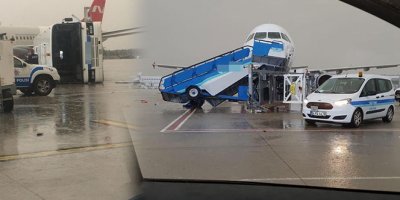 Antalya Havalimanı'nda hortum: 11 yaralı