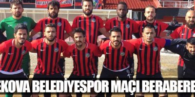 Yüksekova Belediyespor: 1 - Diyarbakır Bağlar Belediyespor: 1