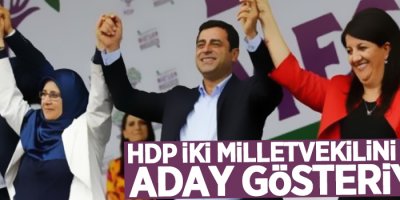 HDP iki milletvekilini daha aday gösteriyor
