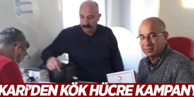 Hakkari’den kök hücre kampanyası