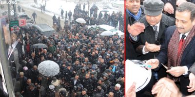 Yüksekova'da Ak Parti Seçim Bürosu Açıldı