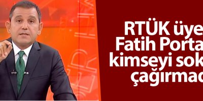 RTÜK üyesi: Fatih Portakal kimseyi sokağa çağırmadı