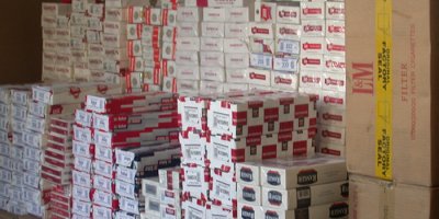 Hakkari’de 3 bin 860 paket sigara ele geçirildi