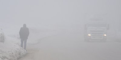 Yüksekova’da yoğun sis