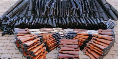 Yüksekova'da 396 adet av tüfeği ele geçirildi