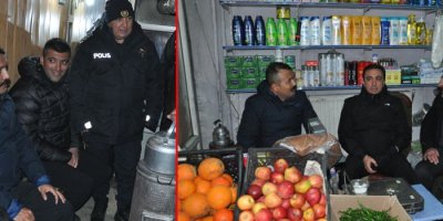 Kaymakam Kendüzler'den esnaf ziyareti