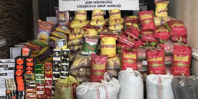 Hakkari’de kaçakçılık operasyonu