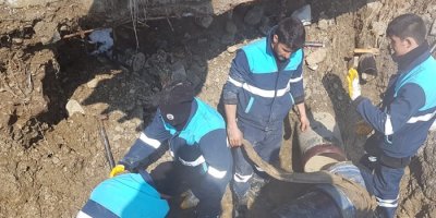 Dondurucu soğukta içme suyu onarımı