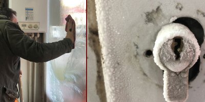 Termometreler eksi 20'yi gösterdi