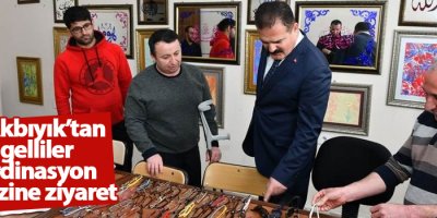 Vali Akbıyık’tan Engelliler Koordinasyon Merkezine ziyaret