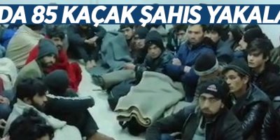 Van’da 85 kaçak şahıs yakalandı