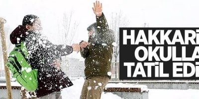 Hakkari’de taşımalı eğitime kar engeli