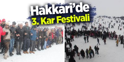 Hakkari’de 3. Kar Festivali