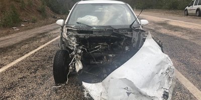 Bu araçtan burnu dahi kanamadan kurtuldu