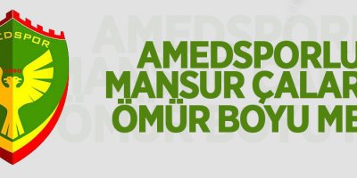 Amedsporlu Mansur Çalar'a ömür boyu men