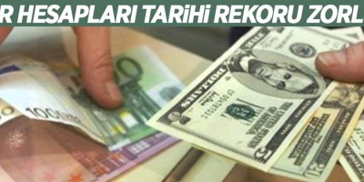 Dolar hesapları tarihi rekoru zorluyor