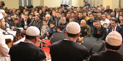 Yüksekova’da Regaip Kandili programı