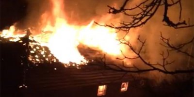 Solucan gübresi üretim tesisinde büyük yangın