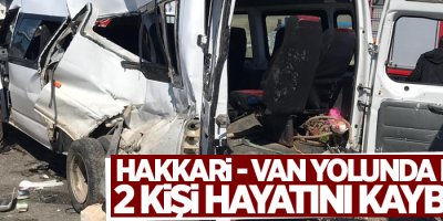 Hakkari - Van yolunda kaza: 2 ölü 15 yaralı!