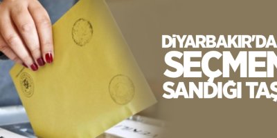 Diyarbakır'da 15 bin seçmenin sandığı taşındı