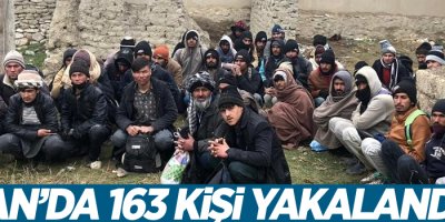 Van’da 163 kaçak göçmen yakalandı