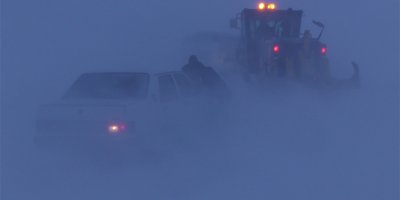 Onlarca araç mahsur kaldı