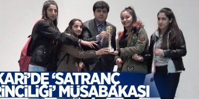 Hakkâri’de ‘satranç il birinciliği’ müsabakası