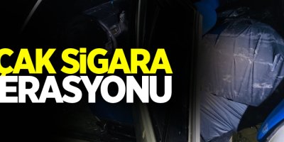 Muradiye’de sigara kaçakçılığı