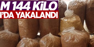 Van’da 144 kilo kaçak tütün ele geçirildi