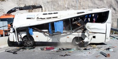 34 öğrencinin yaralandığı kazada şoför gözaltında