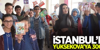 İstanbul’dan Yüksekova’ya 300 kitap