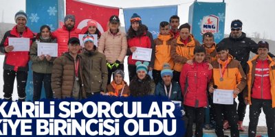 Hakkarili sporcular Türkiye birincisi oldu