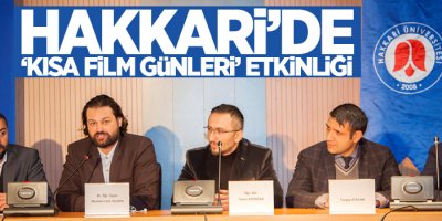 Hakkari’de ‘Kısa Film Günleri’ etkinliği