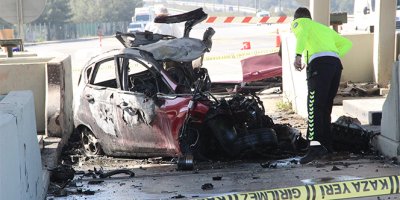 Ailesinden izinsiz aldığı araçta feci şekilde can verdi