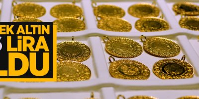 Çeyrek altın 376 lira oldu